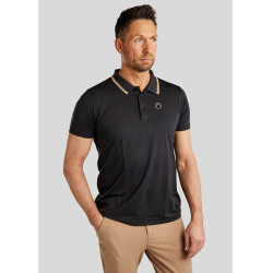 Kurzärmliges Poloshirt Montar MoDrake mit kontrastierendem Kragen und Logo für Herren
