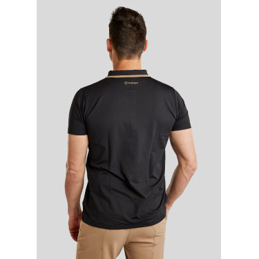 Kurzärmliges Poloshirt Montar MoDrake mit kontrastierendem Kragen und Logo für Herren Kurzärmliges Poloshirt Montar MoDrake mit kontrastierendem Kragen und Logo für Herren