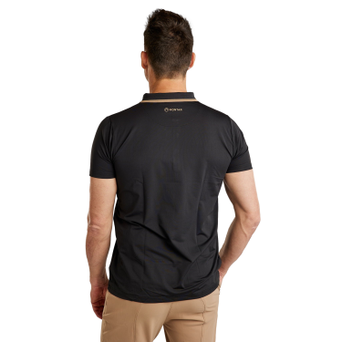 Kurzärmliges Poloshirt Montar MoDrake mit kontrastierendem Kragen und Logo für Herren Kurzärmliges Poloshirt Montar MoDrake mit kontrastierendem Kragen und Logo für Herren