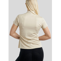 Montar MoBriella Junior Trainingsshirt mit Gunmetal-Kristallen