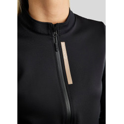 Damen Full-Zip-Jacke Montar MoStella mit kontrastierendem Logo