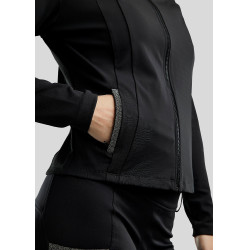 Damen-Full-Zip-Jacke Montar MoGloria mit Kaviarstreifen