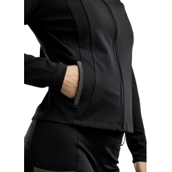 Damen-Full-Zip-Jacke Montar MoGloria mit Kaviarstreifen