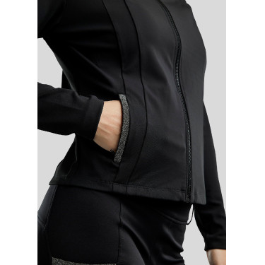 Damen-Full-Zip-Jacke Montar MoGloria mit Kaviarstreifen