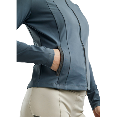 Damen-Full-Zip-Jacke Montar MoGloria mit Kaviarstreifen Damen-Full-Zip-Jacke Montar MoGloria mit Kaviarstreifen
