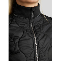 Hybridjacke Montar MoMary Kristalle Gun Metal Damen