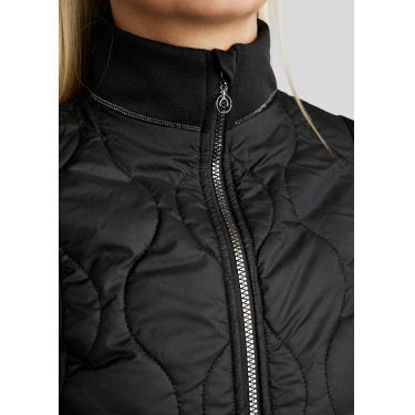 Hybridjacke Montar MoMary Kristalle Gun Metal Damen