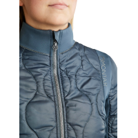 Hybridjacke Montar MoMary Kristalle Gun Metal Damen Dunkelschiefer Grau