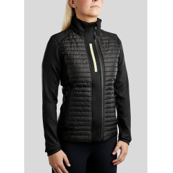 Hybridjacke Montar MoStella mit kontrastiertem Logodruck für Damen
