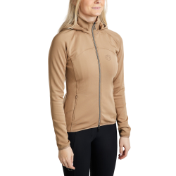 Softshelljacke Montar MoWendy mit durchgängigem Reißverschluss und gelasertem Logo für Damen