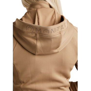Softshelljacke Montar MoWendy mit durchgängigem Reißverschluss und gelasertem Logo für Damen Softshelljacke Montar MoWendy mit durchgängigem Reißverschluss und gelasertem Logo für Damen