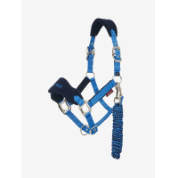 Halfter und Führstrick LeMieux Vogue Esme Benetton Blau