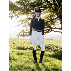 LeMieux Camille Wettkampfshirt langarm Marine Marineblau