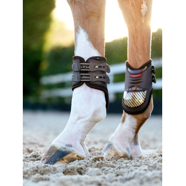 Einfache Gamaschen Exo-Flex® LeMieux Braun / Gold Einfache Gamaschen Exo-Flex® LeMieux Braun / Gold