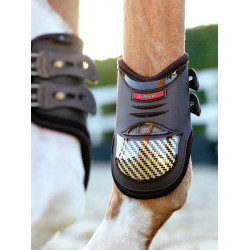 Einfache Gamaschen Exo-Flex® LeMieux Braun / Gold Einfache Gamaschen Exo-Flex® LeMieux Braun / Gold
