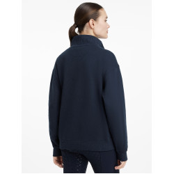 LeMieux Pullover Damen Keira mit Viertelreißverschluss Marine Marineblau