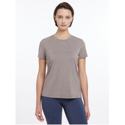 Sport-T-Shirt LeMieux Pekannuss Beige