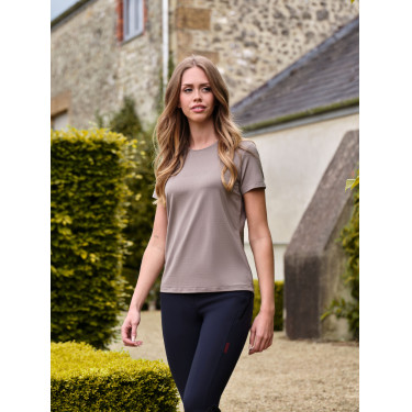 Sport-T-Shirt LeMieux Pekannuss Beige