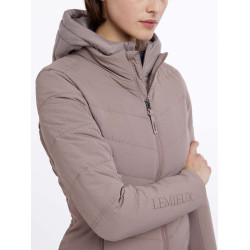 LeMieux Brioney 2-in-1 Hybridjacke Pekannuss Beige