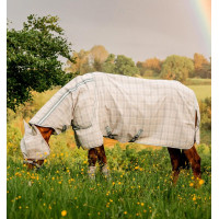 Fliegendecke Horseware Newmarket Plus Holzkohle Witney Grau