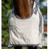 Fliegendecke Horseware Rambo Optimo Supreme Summer Sheet Plus CarreauxMarine / gris orage / argent Motive Fliegendecke Horseware Rambo Optimo Supreme Summer Sheet Plus CarreauxMarine / gris orage / argent Motive