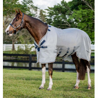 Fliegendecke Horseware Protector Rambo Silber / Marineblau Fliegendecke Horseware Protector Rambo Silber / Marineblau