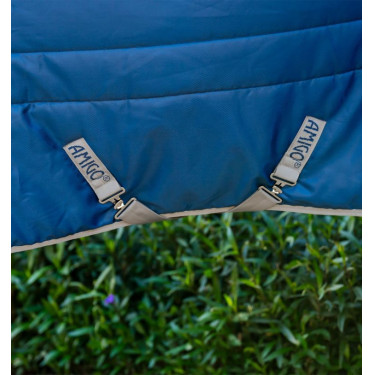 Horseware Amigo Ripstop Insulator Plus 350g Stalldecke Marine / Titan Grau Marineblau Horseware Amigo Ripstop Insulator Plus 350g Stalldecke Marine / Titan Grau Marineblau
