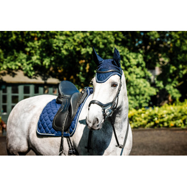 Fliegenhaube Horseware Newmarket Marine Witney Marineblau