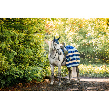 Fliegenhaube Horseware Newmarket Marine Witney Marineblau