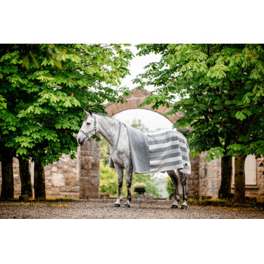 Polarquadrat Horseware Newmarket Holzkohle Witney Grau