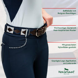 Horseware Newmarket Polo Gürtel Marine Marineblau Horseware Newmarket Polo Gürtel Marine Marineblau