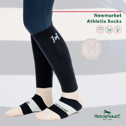 Horseware Newmarket Athletix Socken RayureMarine