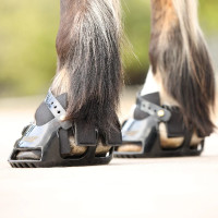 Hybrider Schutz Gamaschen Stiefel Gaiter Schwarz Hybrider Schutz Gamaschen Stiefel Gaiter Schwarz