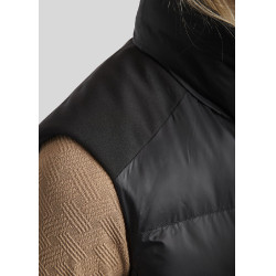 Ärmellose Daunenweste Montar MoAthena elegant Damen Schwarz