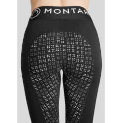 Leggings Montar Selena Logo Full Grip Damen Schwarz Leggings Montar Selena Logo Full Grip Damen Schwarz