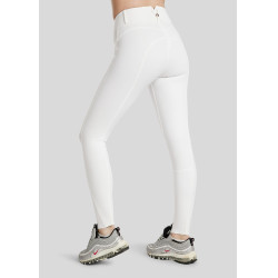 Damenreithose Montar Molly Yati mit hoher Taille Weiß / Roségold Weiß Damenreithose Montar Molly Yati mit hoher Taille Weiß / Roségold Weiß