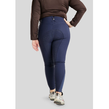 Montar Hochbund-Reithose ESS Megan Vol 2 Curve Damen Dunkelmarine Blau