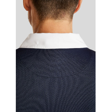 Wettkampf-Poloshirt Montar MoWill langarm Damen Dunkelmarine Blau