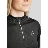 Reitpolo Montar Everly Kinder langärmelig Schwarz Reitpolo Montar Everly Kinder langärmelig Schwarz