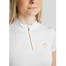 Polo Montar Everly Mon Tech Damen Kurzarm Rose Gold Polo Montar Everly Mon Tech Damen Kurzarm Rose Gold