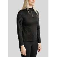 Polo Montar Everly Mon Tech Damen langarm roségold Weiß Weiß Polo Montar Everly Mon Tech Damen langarm roségold Weiß Weiß