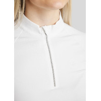 T-Shirt Montar MoMaja langarm Damen Weiß Weiß