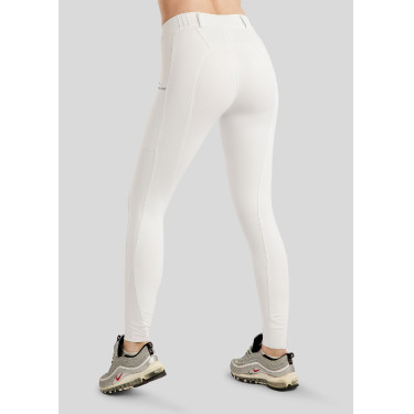 Leggings Montar MoZuna Refined mit Ziernähten und Gunmetal-Kristallen, Vollbesatz Damen Leggings Montar MoZuna Refined mit Ziernähten und Gunmetal-Kristallen, Vollbesatz Damen