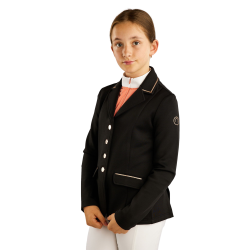 Turnierjacke Montar MoHelen Junior mit Roségold-Details Turnierjacke Montar MoHelen Junior mit Roségold-Details