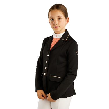 Turnierjacke Montar MoHelen Junior mit Roségold-Details Turnierjacke Montar MoHelen Junior mit Roségold-Details