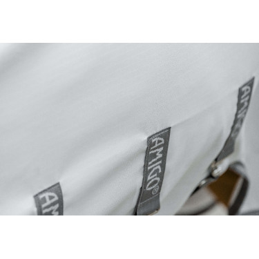 Horseware Amigo Ripstop Ekzemerdecke Silber / Titan-Grau / Silber