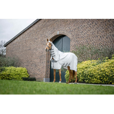Horseware Amigo Ripstop Ekzemerdecke Silber / Titan-Grau / Silber