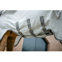 Horseware Amigo Ripstop Ekzemerdecke Silber / Titan-Grau / Silber