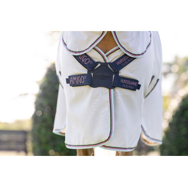 Horseware Amigo Ripstop Pony Ekzemerdecke Silber / Zitrone / Marine / Rosa / Blau