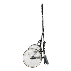 Sulky Pony Finn-Tack R3 QH Stahl-Schäfte Schwarz